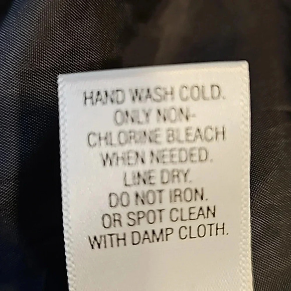 APT. 9 Black collarless faux- leather jacket Fully lined - Picture 6 of 8